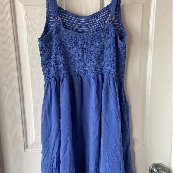Grace & Lace Short Dress with Pockets- Blue Size M Easter dress - Picture 2 of 4